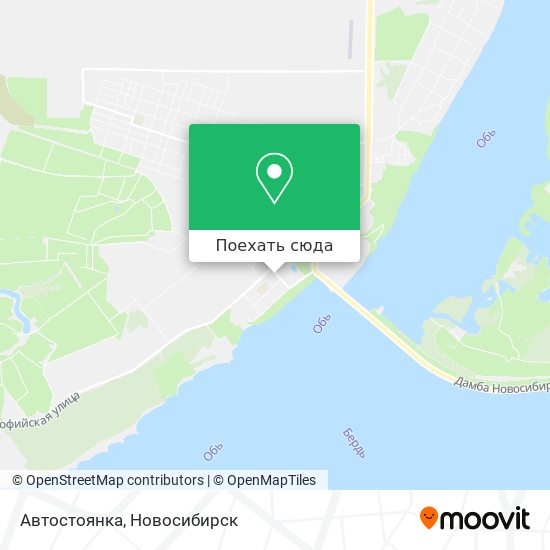 Карта Автостоянка