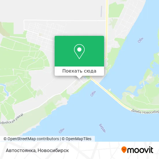 Карта Автостоянка