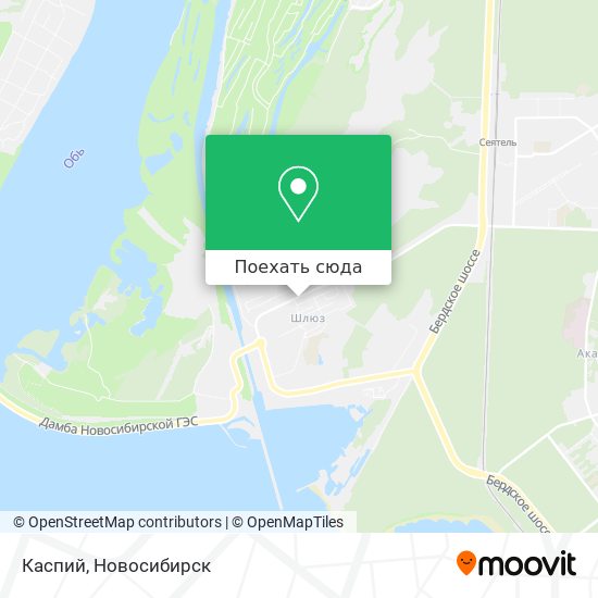 Карта Каспий