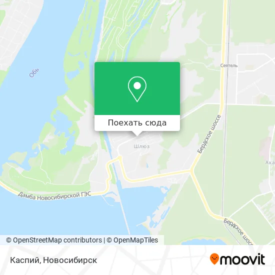 Карта Каспий