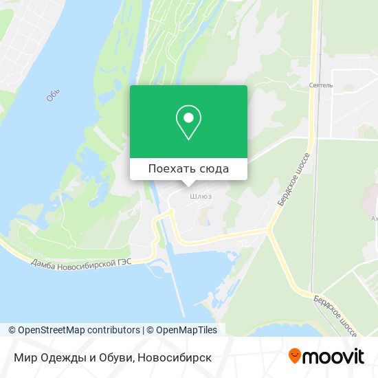 Карта Мир Одежды и Обуви