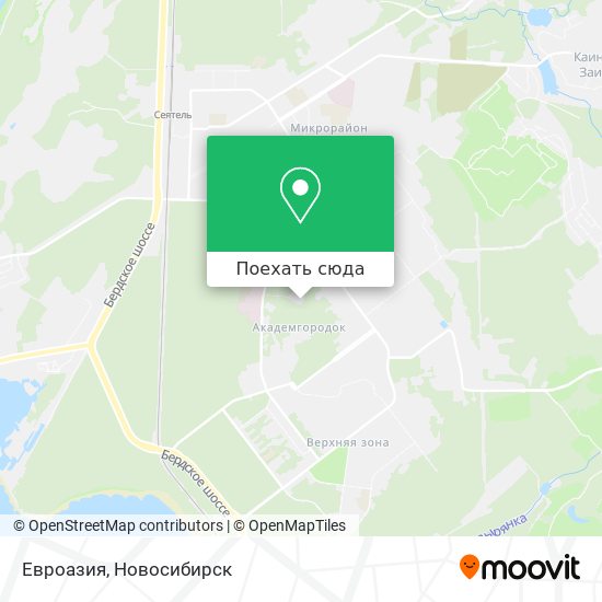 Карта Евроазия