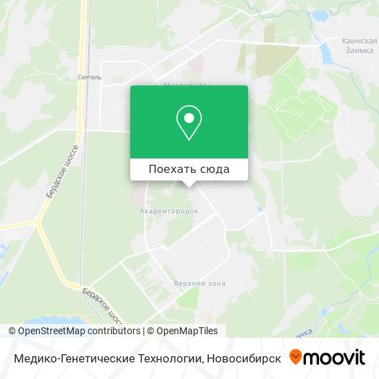 Карта Медико-Генетические Технологии
