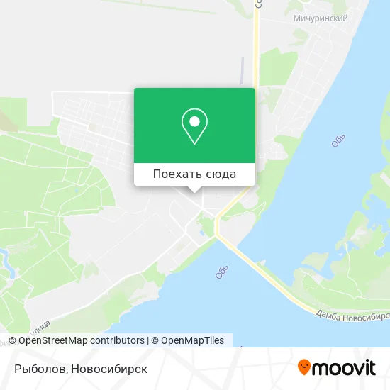 Карта Рыболов