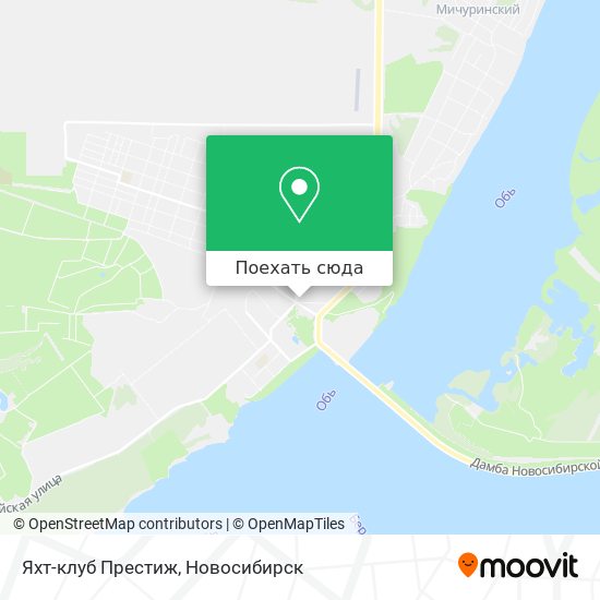 Карта Яхт-клуб Престиж