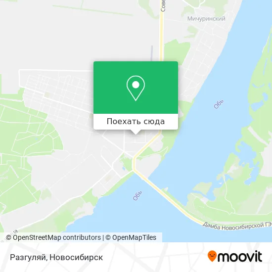 Карта Разгуляй