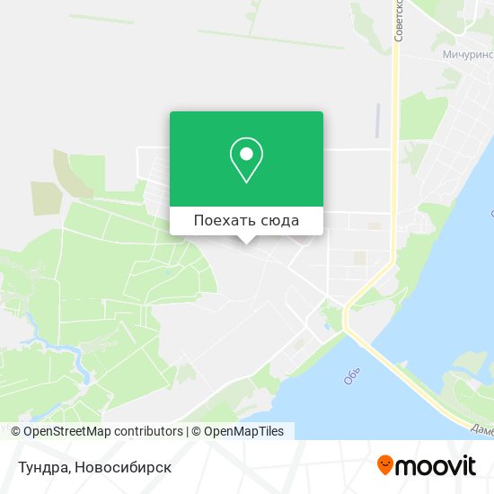 Карта Тундра
