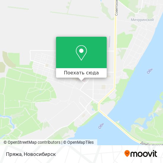 Карта Пряжа