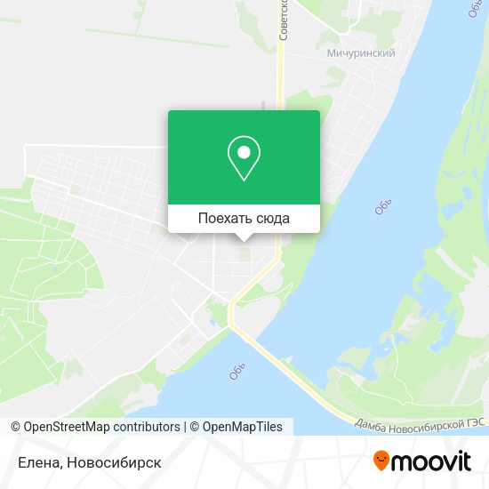 Карта Елена