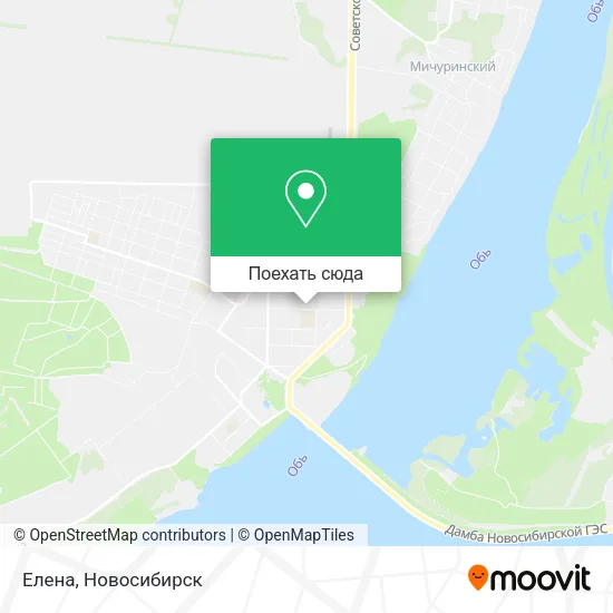 Карта Елена
