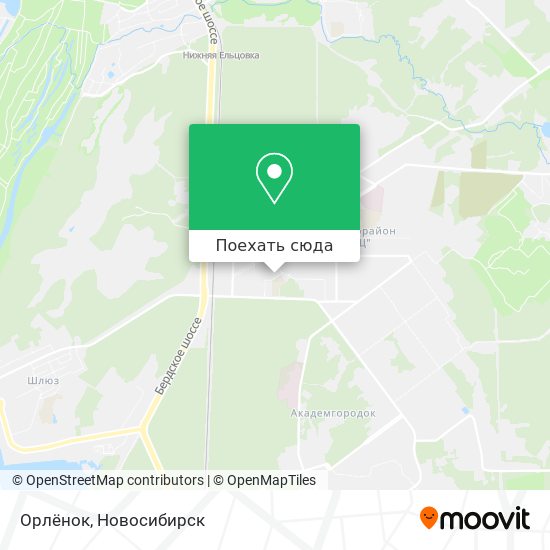 Карта Орлёнок