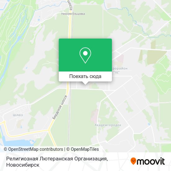 Карта Религиозная Лютеранская Организация