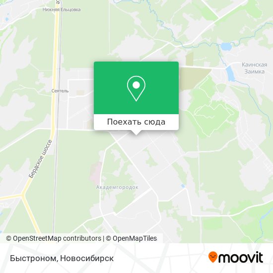 Карта Быстроном