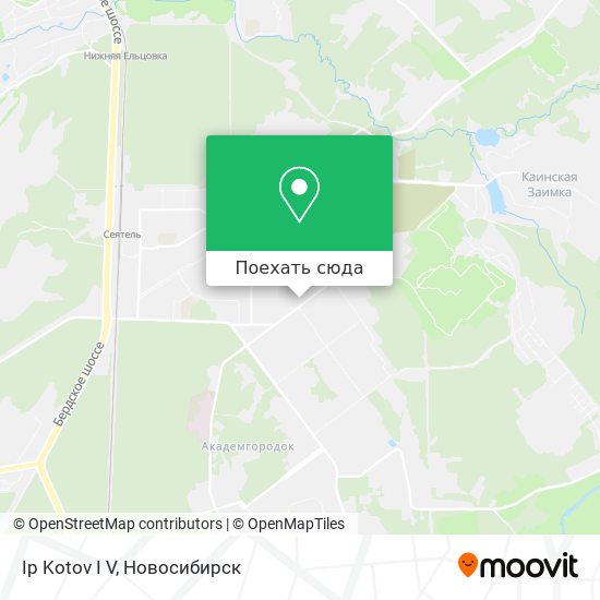 Карта Ip Kotov I V