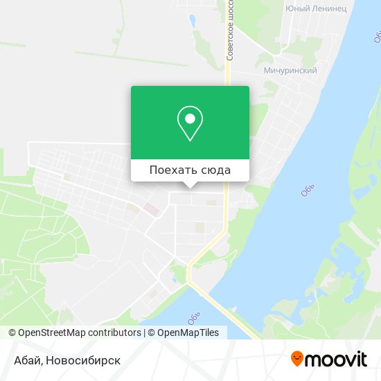 Карта Абай