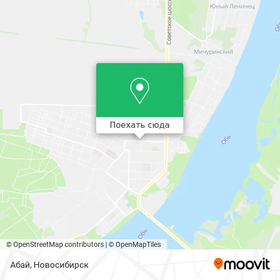 Карта Абай
