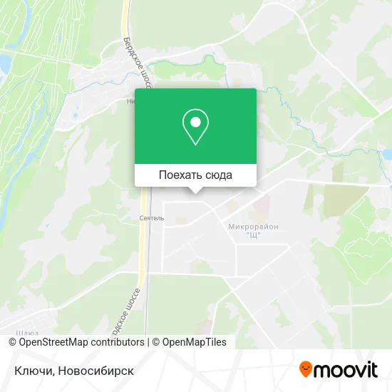 Карта Ключи