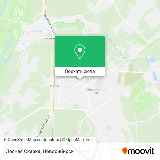 Карта Лесная Сказка