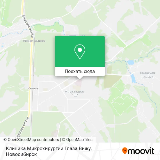 Карта Клиника Микрохирургии Глаза Вижу