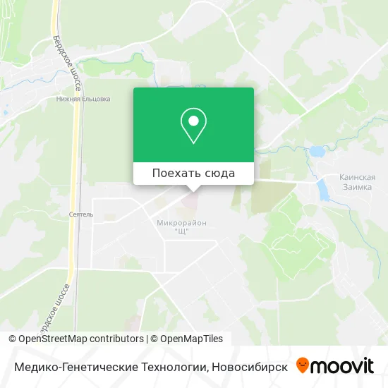 Карта Медико-Генетические Технологии