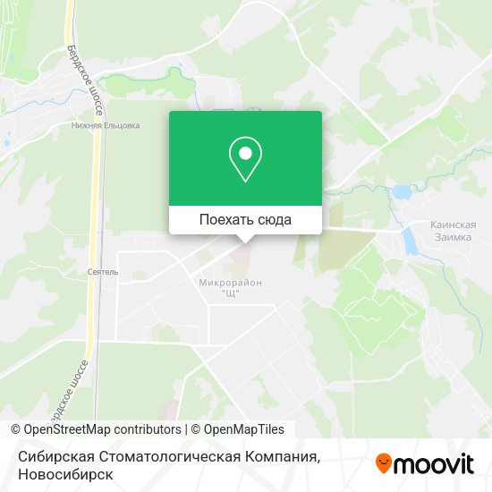 Карта Сибирская Стоматологическая Компания