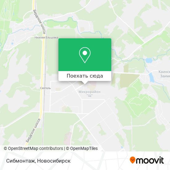 Карта Сибмонтаж