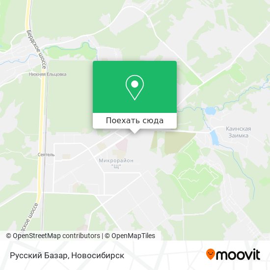 Карта Русский Базар