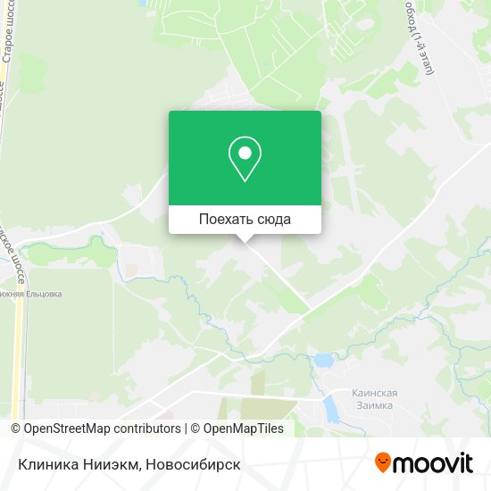 Карта Клиника Нииэкм