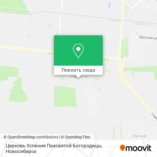 Карта Церковь Успения Пресвятой Богородицы