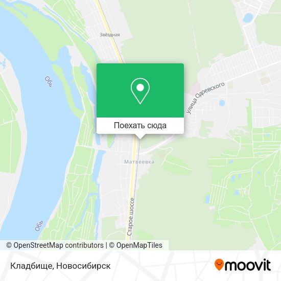 Карта Кладбище
