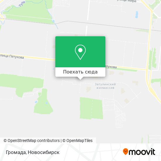 Карта Громада