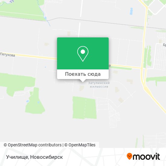Карта Училище