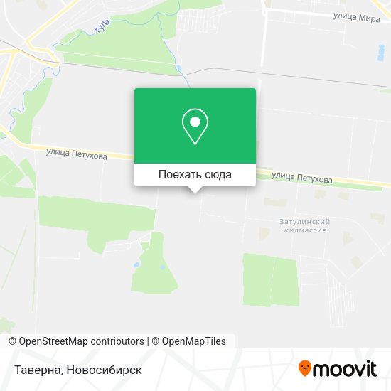 Карта Таверна