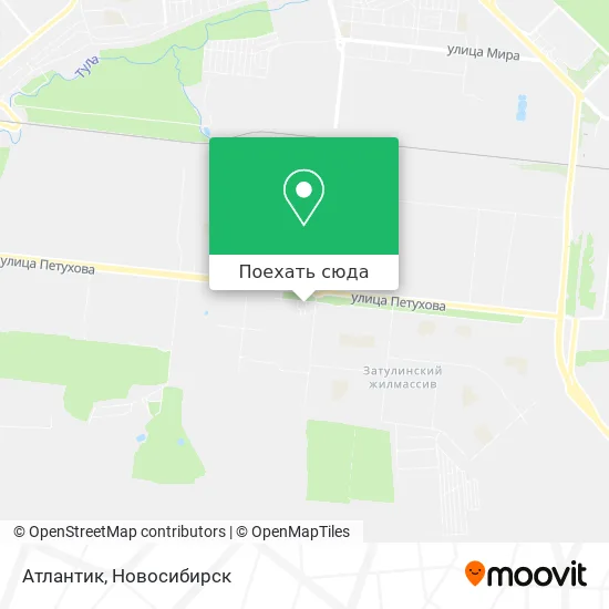 Карта Атлантик