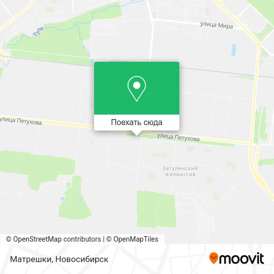 Карта Матрешки