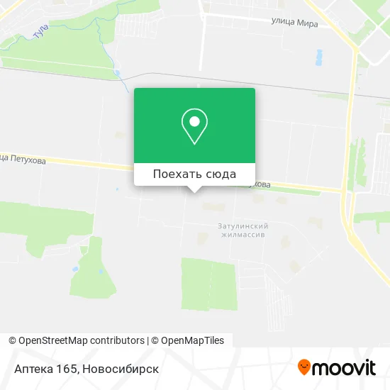 Карта Аптека 165