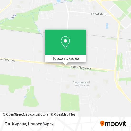 Карта Пл. Кирова