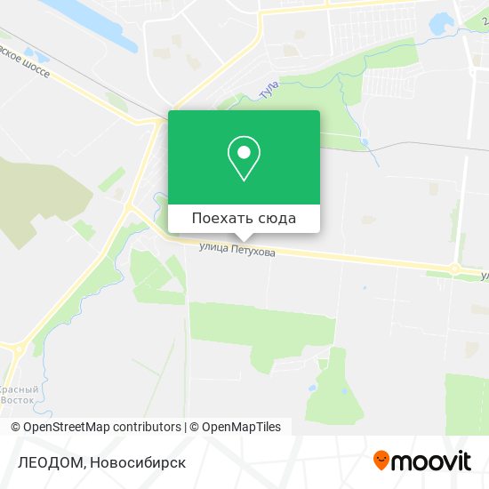 Карта ЛЕОДОМ
