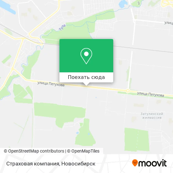 Карта Страховая компания