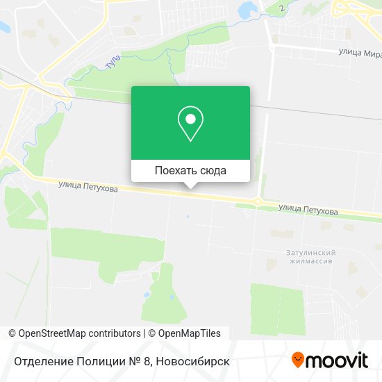 Карта Отделение Полиции № 8