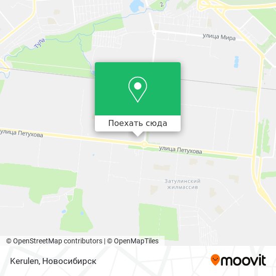 Карта Kerulen