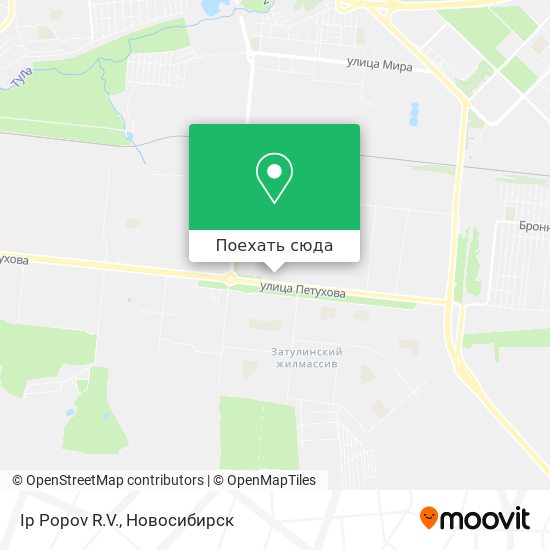 Карта Ip Popov R.V.