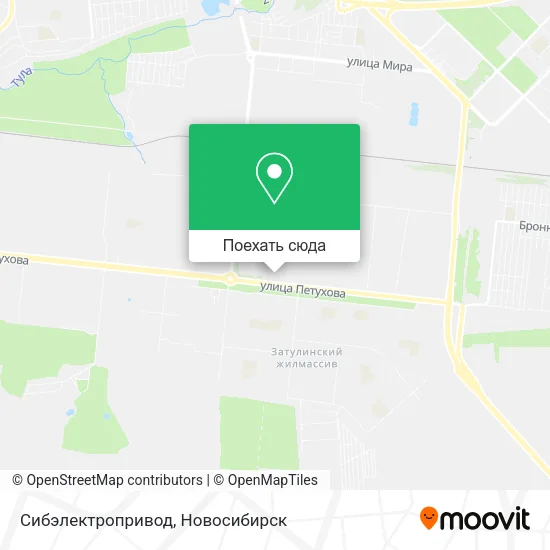 Карта Сибэлектропривод