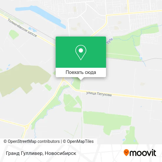 Карта Гранд Гулливер