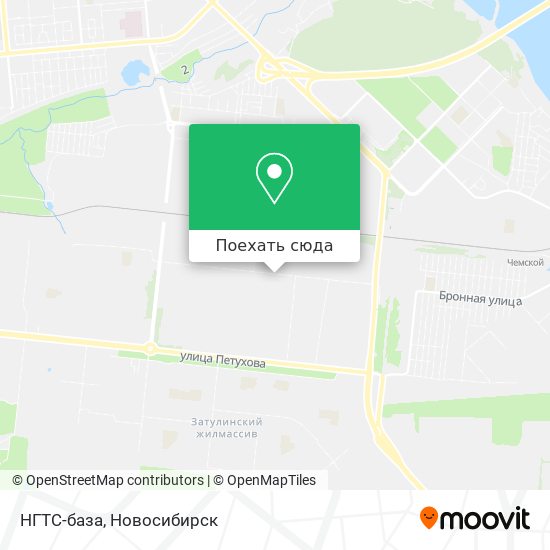 Карта НГТС-база