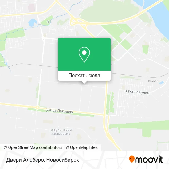 Карта Двери Альберо
