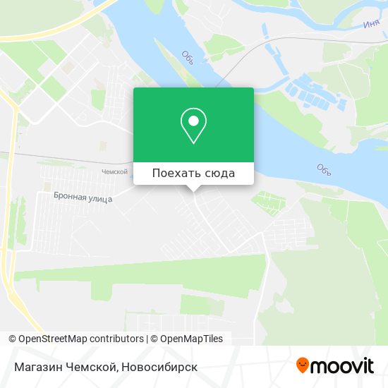 Карта Магазин Чемской