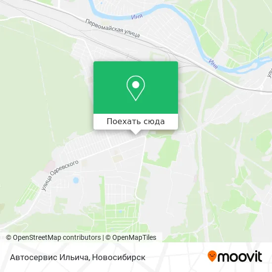 Карта Автосервис Ильича