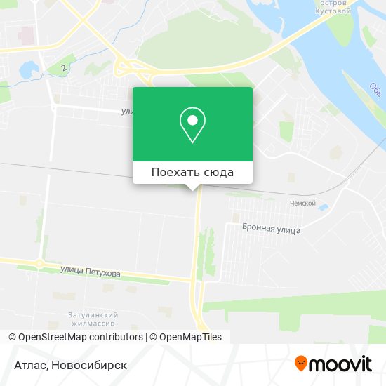 Карта Атлас
