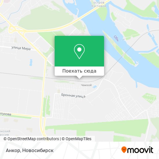 Карта Анкор